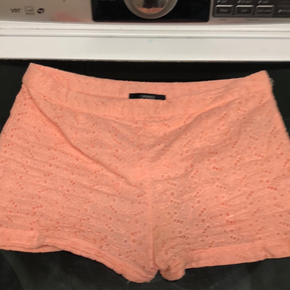Forever 21 embroidered shorts